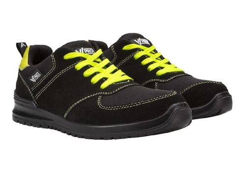 Zapato Seguridad Metal Free Negro/Fluor