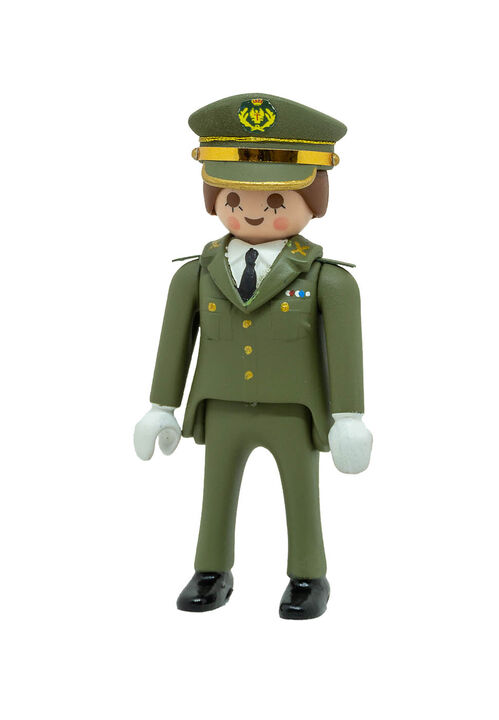Playmobil Oficial Ejercito Tierra Gala Verde Mujer
