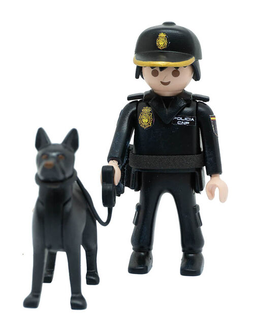 Policia Nacional Guia Canino Hombre