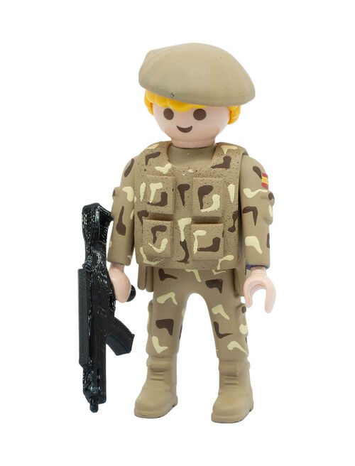 Playmobil Soldado Arido Boina Hombre